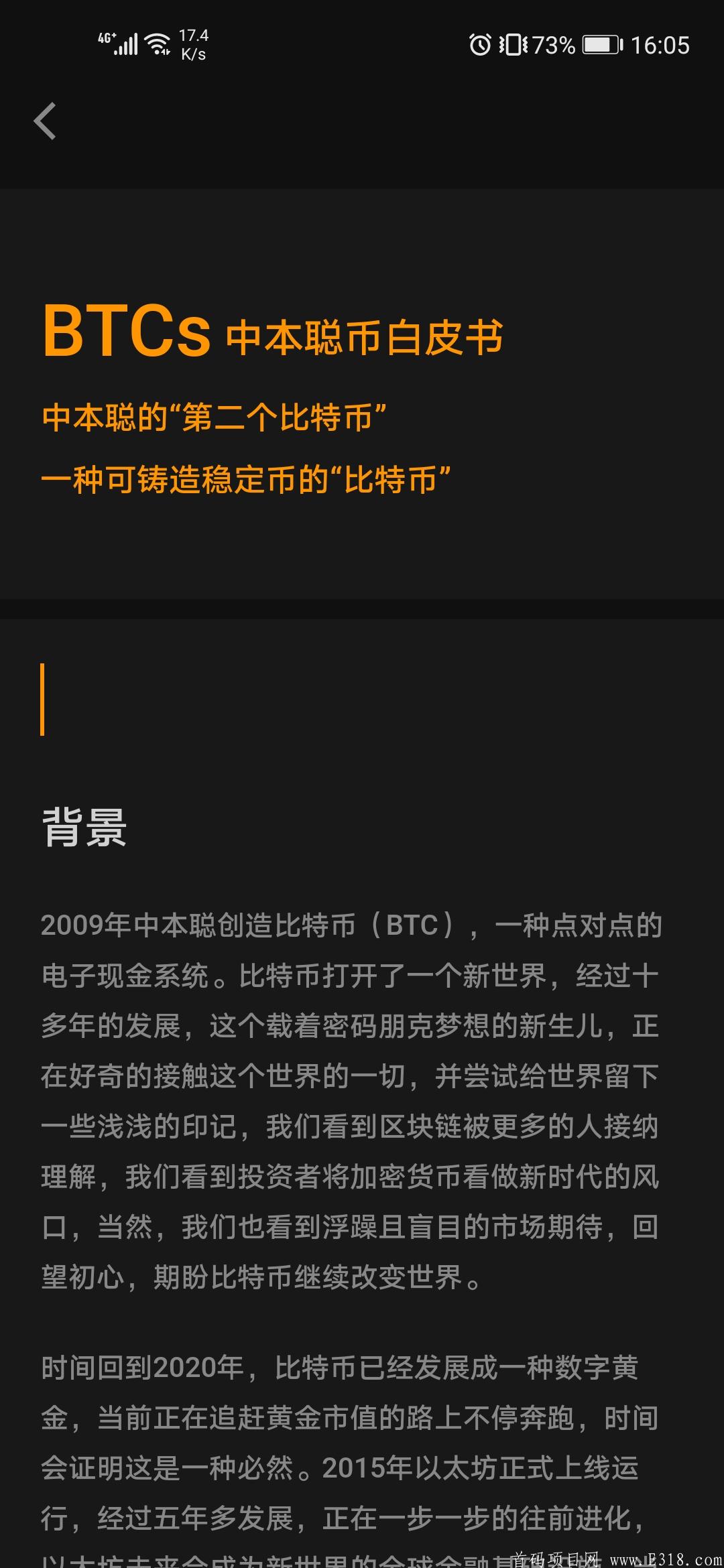 中本聪币btcs是什么(中本聪币btcs目前价格)